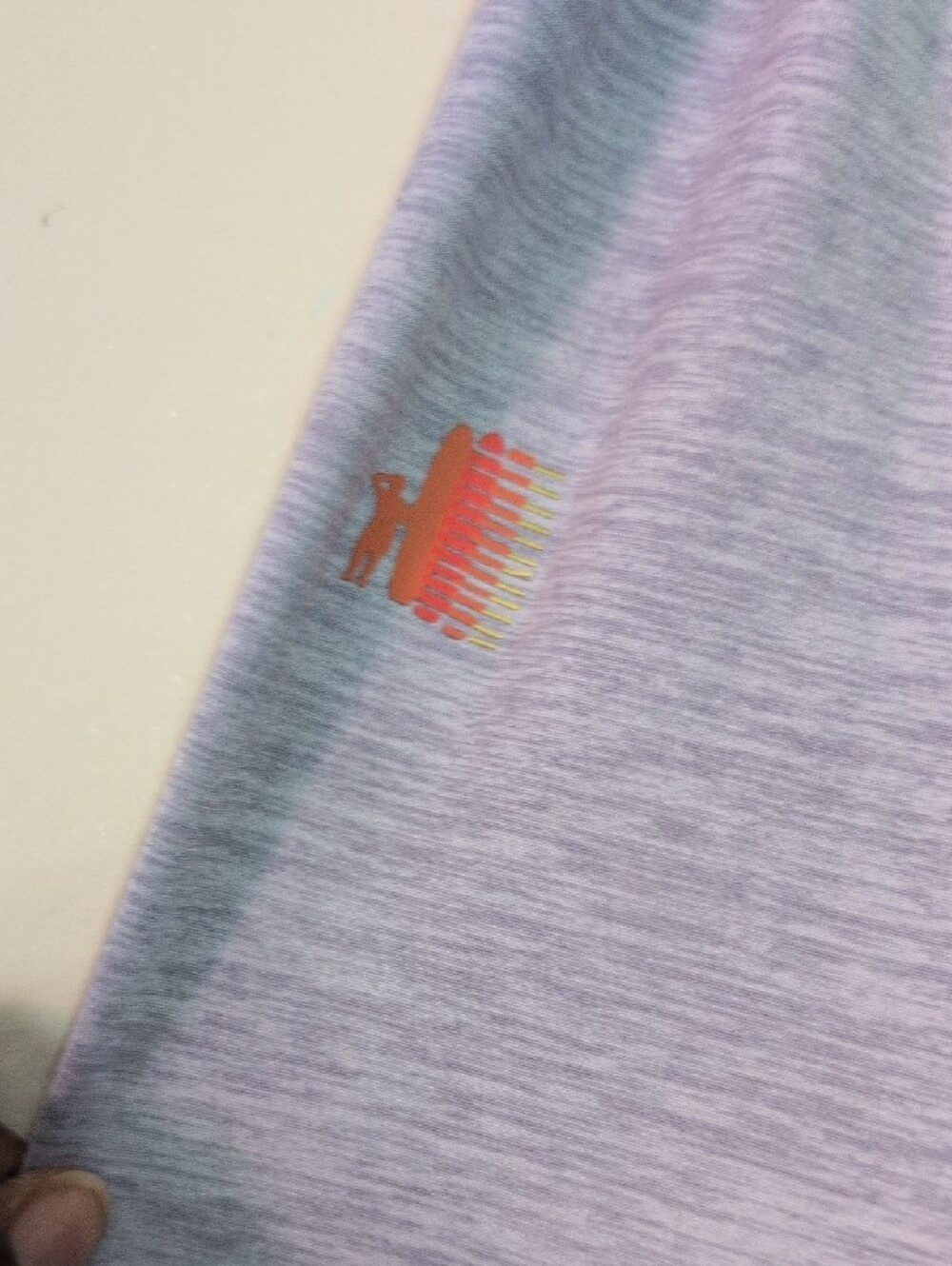 Men's Heather Gray Johnnie O Quarter-Zip Hooded Shirt Size XL - Picture 3 of 8